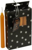 Pack of 12 Small Spell Candles - Orange - Click Image to Close